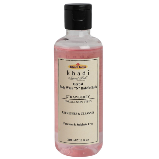 Herbal Body Wash "N" Bubble Bath Strawberry