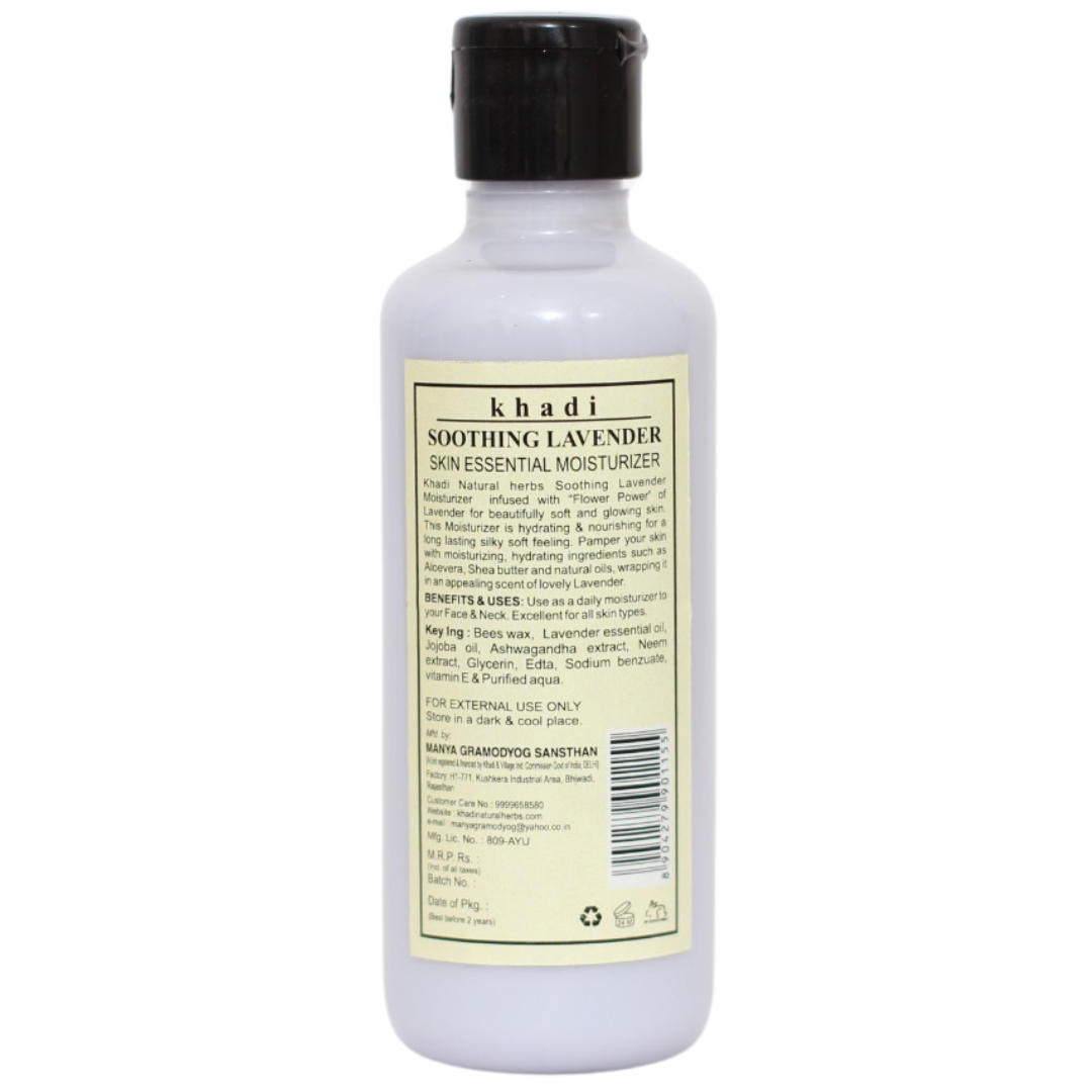 Herbal Moisturizer Soothing Lavender