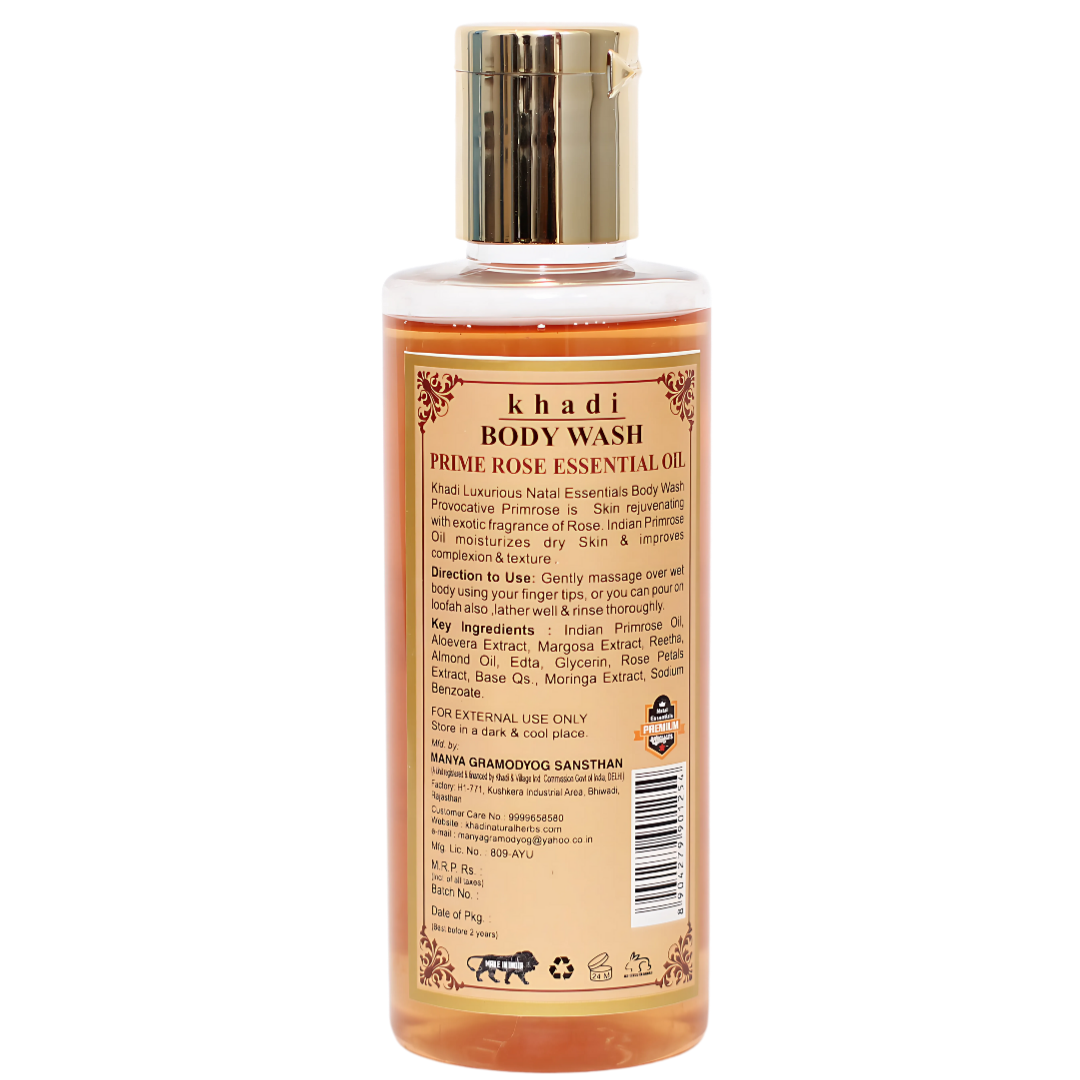 Ayurvedic Body Wash Provocative Primrose Essential Oil