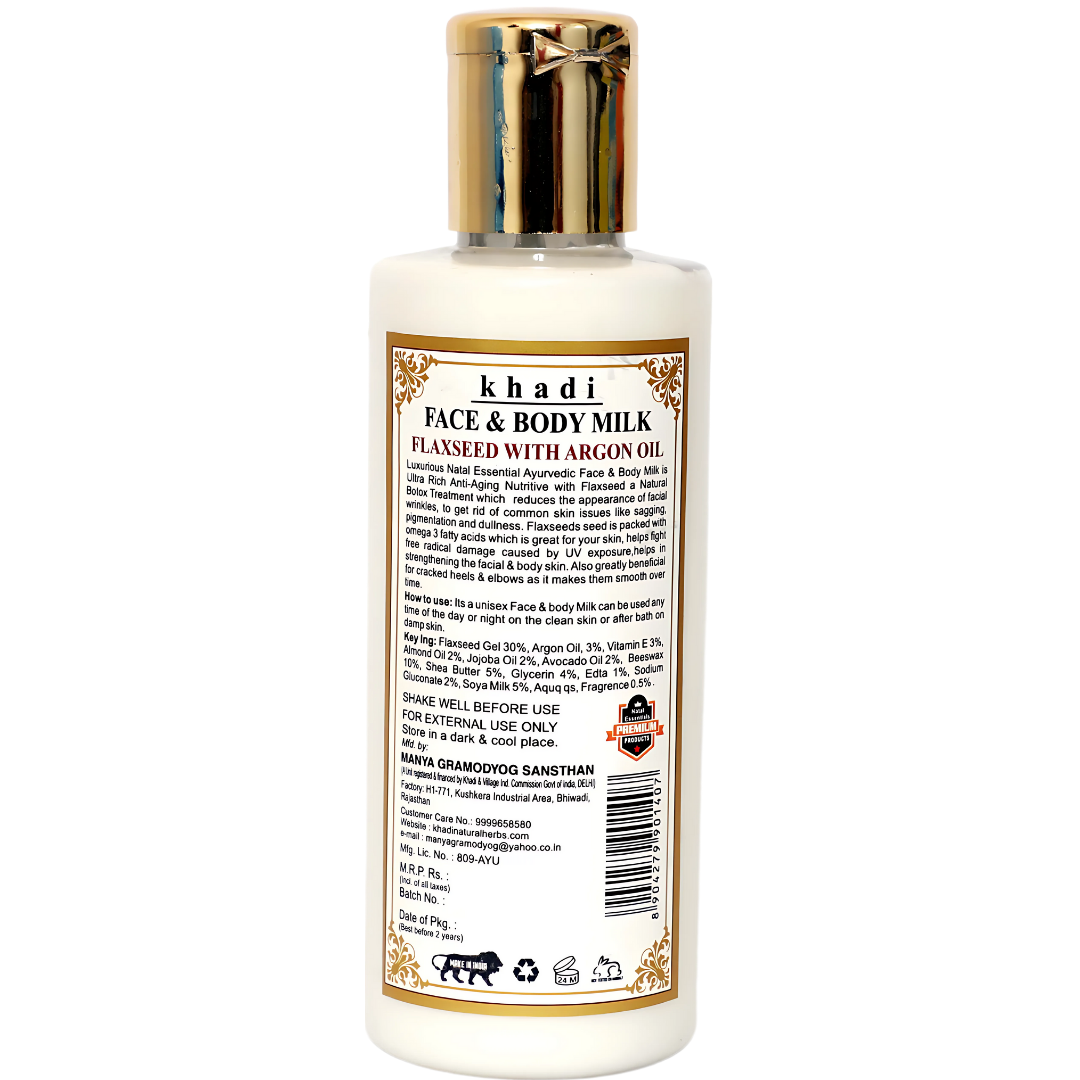 Ayurvedic Face & Body Milk Flexseed Ultra Rich