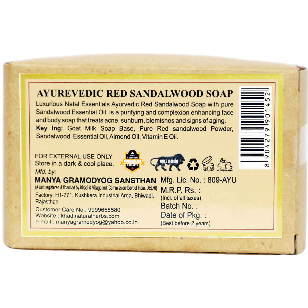 Ayurvedic Red Sandalwood Soap