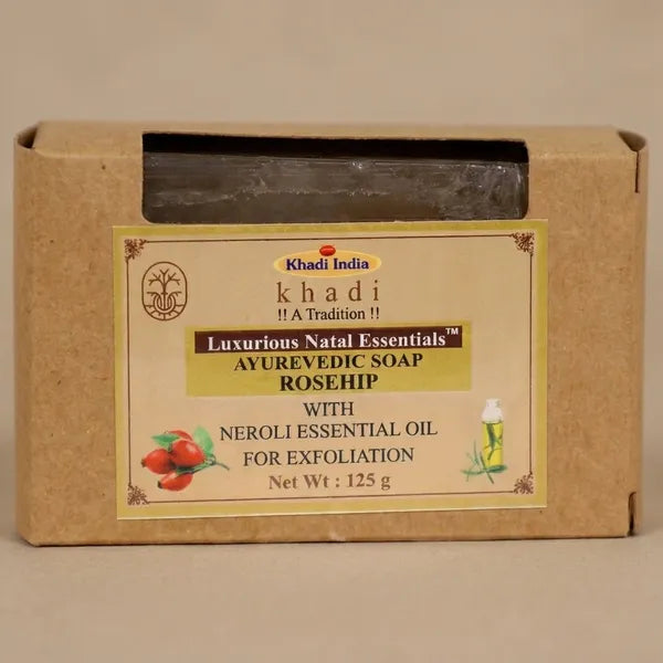 Ayurvedic Soap Rosehip with Neroli Essential Oil