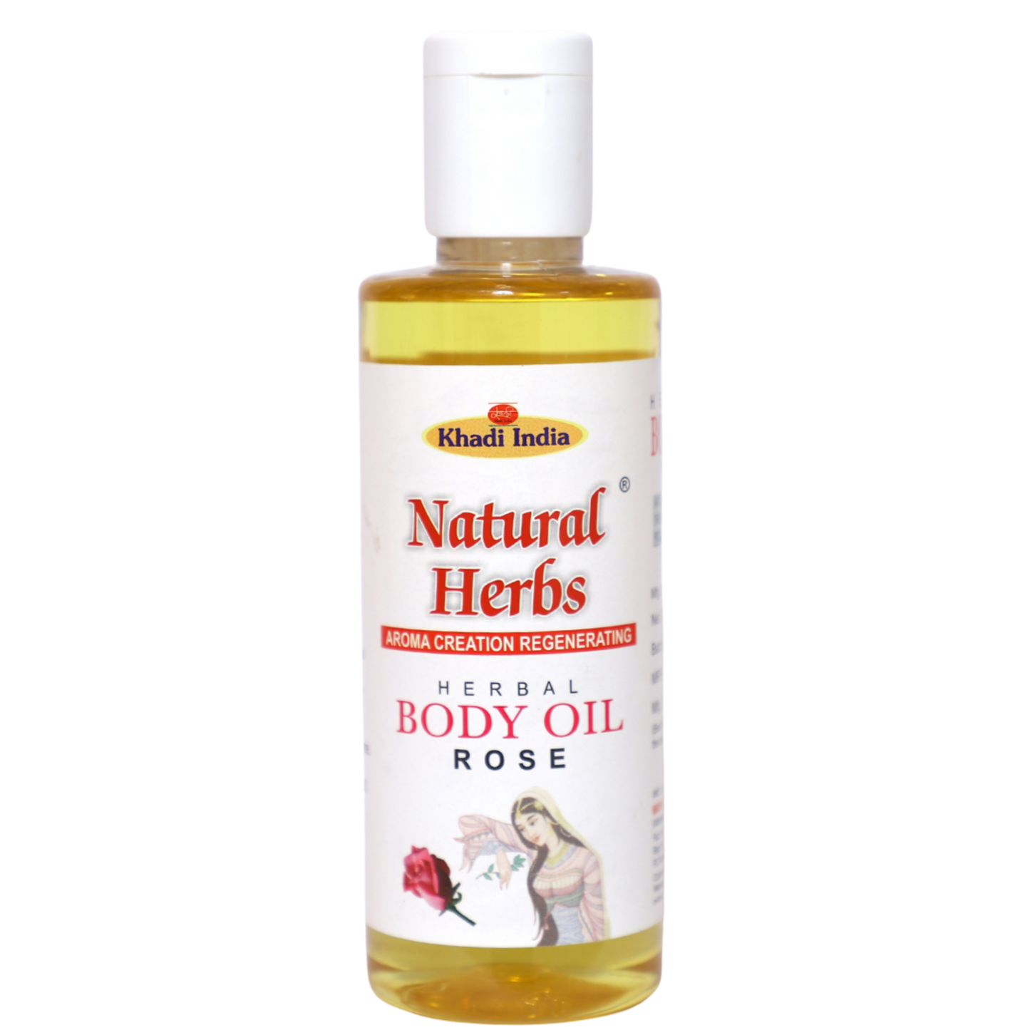 Herbal Body Massage Oil Rose