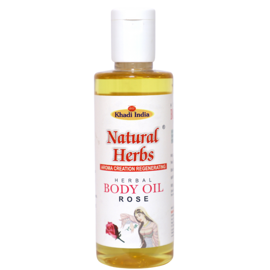 Herbal Body Massage Oil Rose