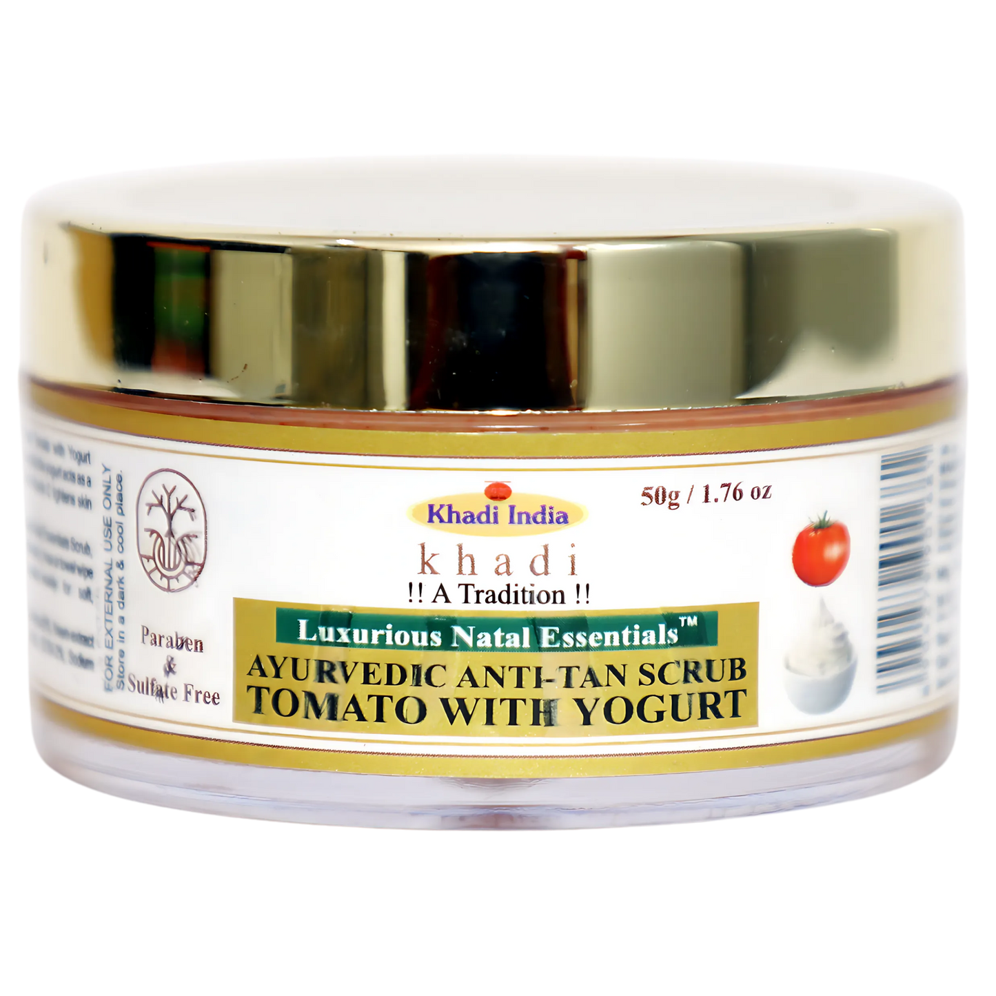 Ayurvedic Anti-Tan Scrub Tomato with yogurt