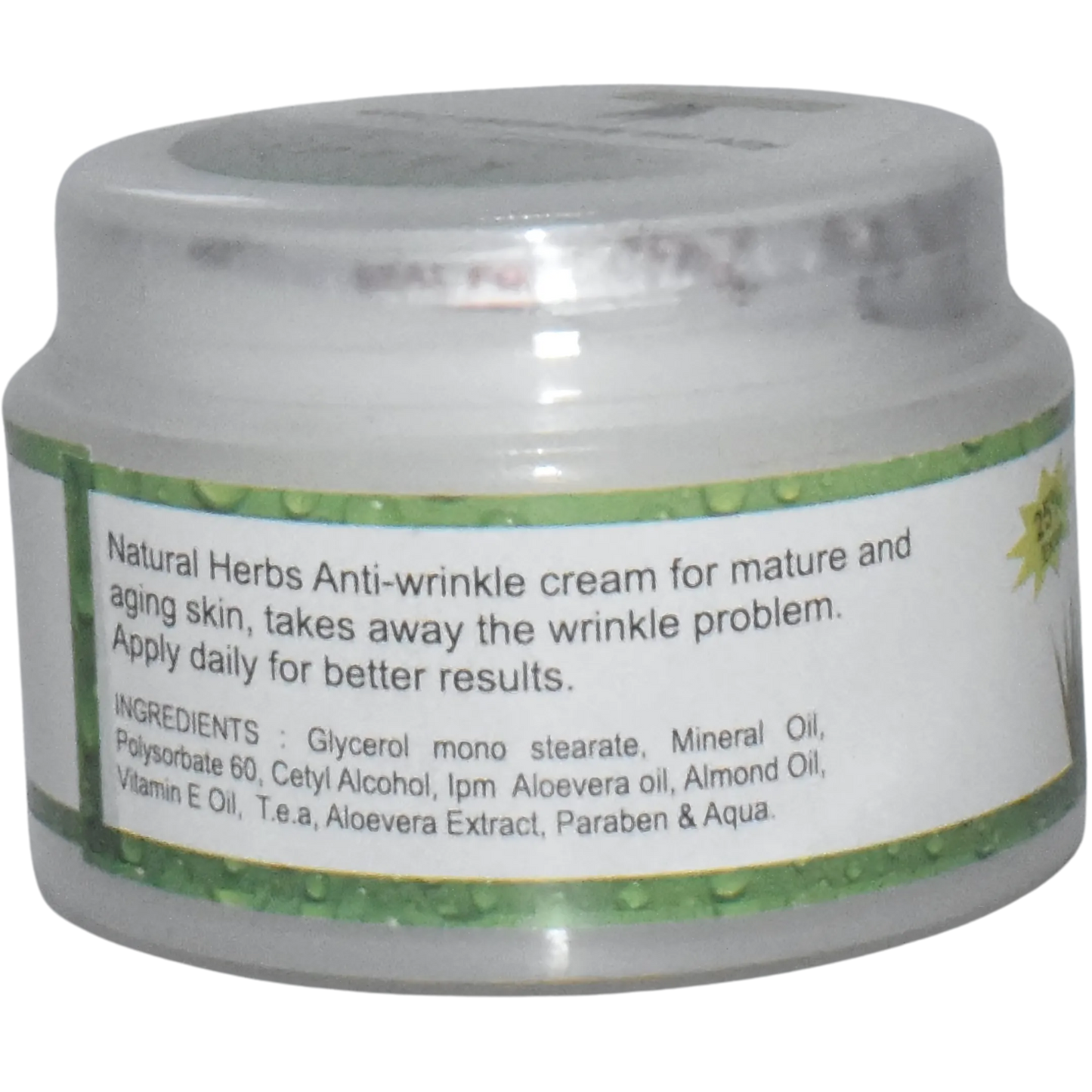 Aloevera Anti Wrinkle Cream
