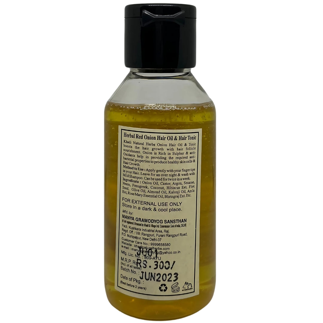 Red Onion Hair Oil & Tonic