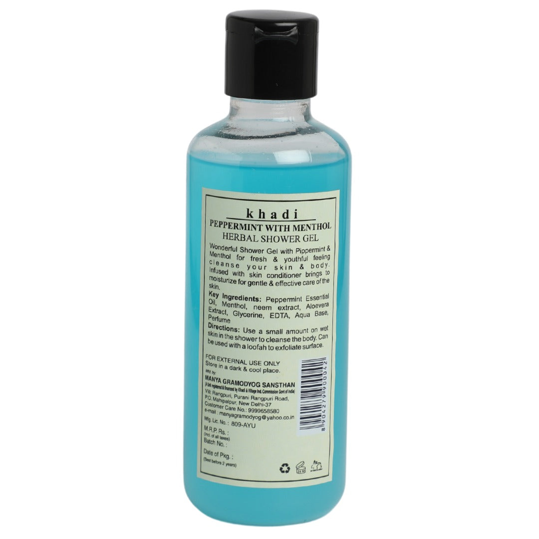 Herbal Shower Gel Peppermint with Menthol
