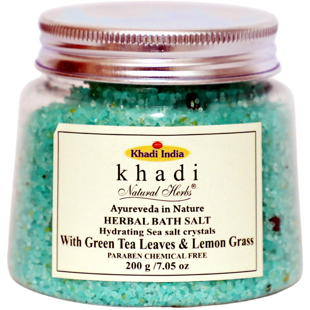 Herbal Bath Salt Green Tea & Lemon Grass