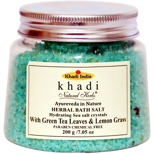 Herbal Bath Salt Green Tea & Lemon Grass