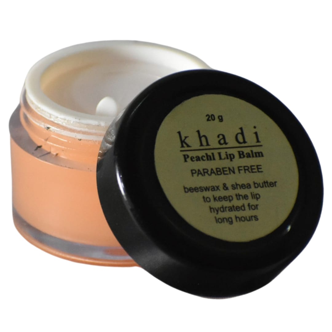 Khadi Herbal Lip Balm Peach