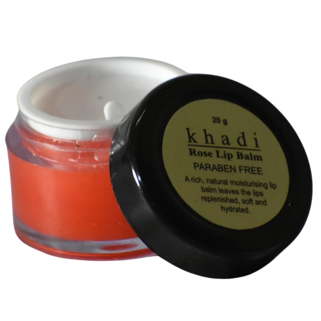 Khadi Herbal Lip Balm Rose