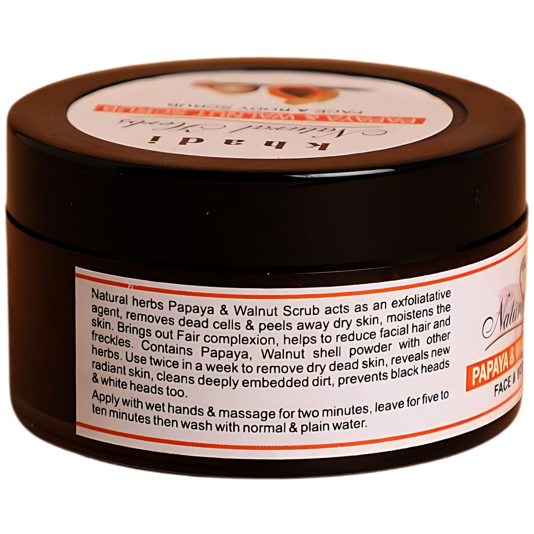 Papaya & Walnut Scrub Gel