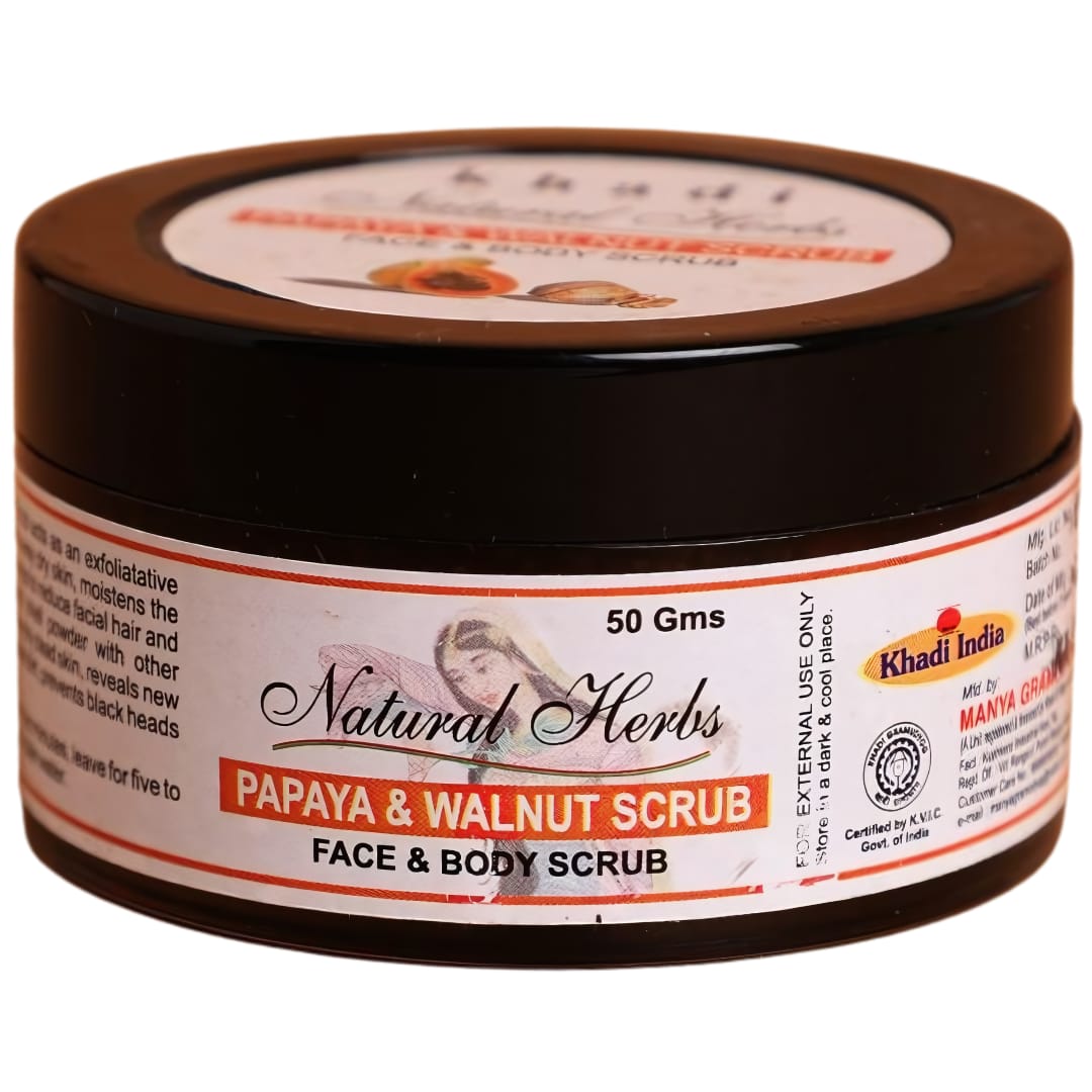 Papaya & Walnut Scrub Gel