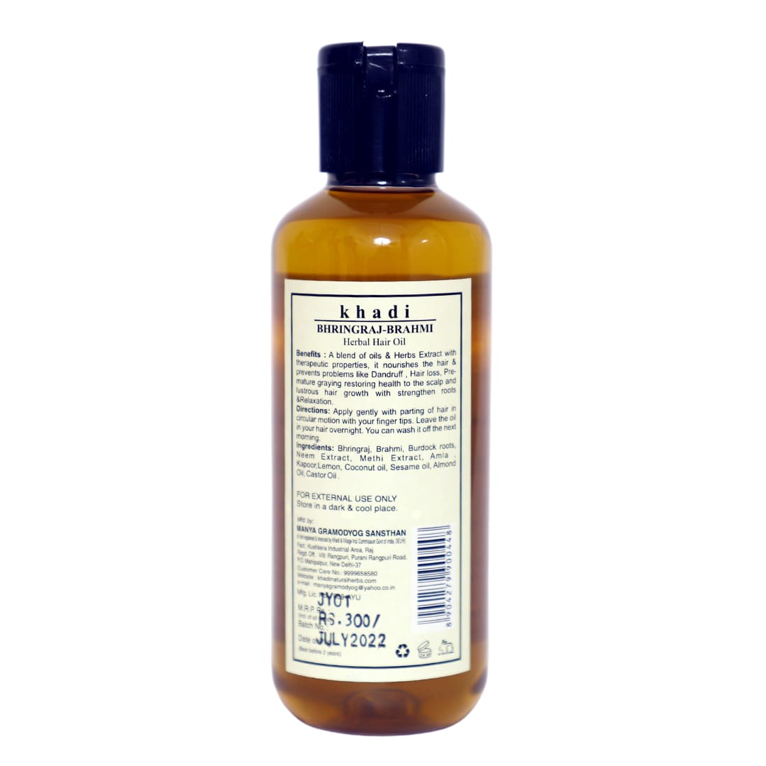 Herbal Hair Oil Bhringraj - Brahmi