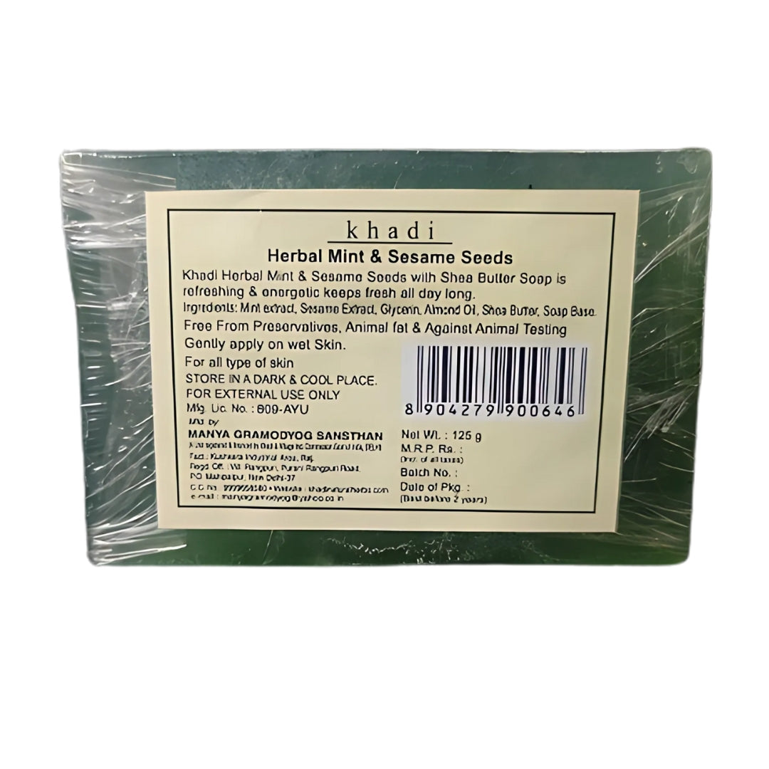 Herbal Mint & Sesame Seeds Soap