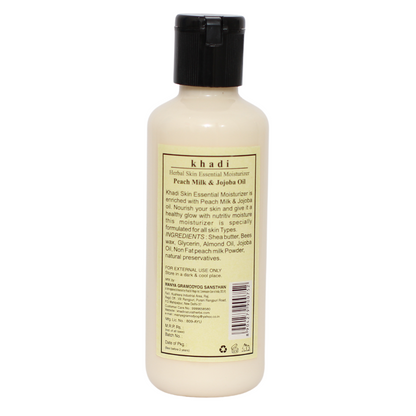Herbal Moisturizer Peach Milk & Jojoba Oil