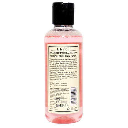 Herbal Rose Water with Aloevera Skin Tonner