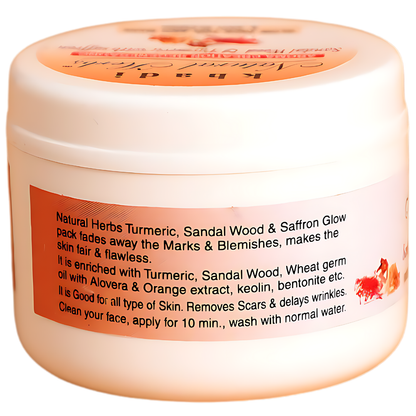 Glow Pack Sandal & Turmeric with Saffron