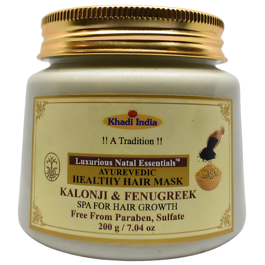 Ayurvedic Healthy Hair Mask Kalonji & Fenugreek
