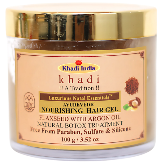 Ayurvedic Nourishing Hair Gel Flaxseed With Argon Oil