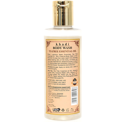 Ayurvedic Tea Tree Body Wash