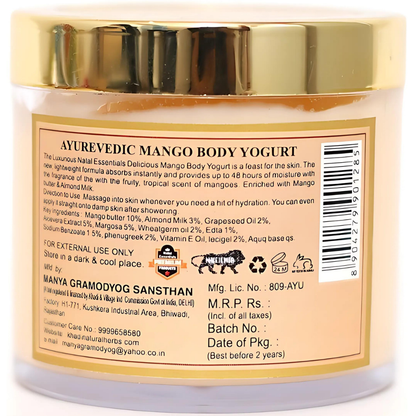 Ayurvedic Mango Body Yogurt