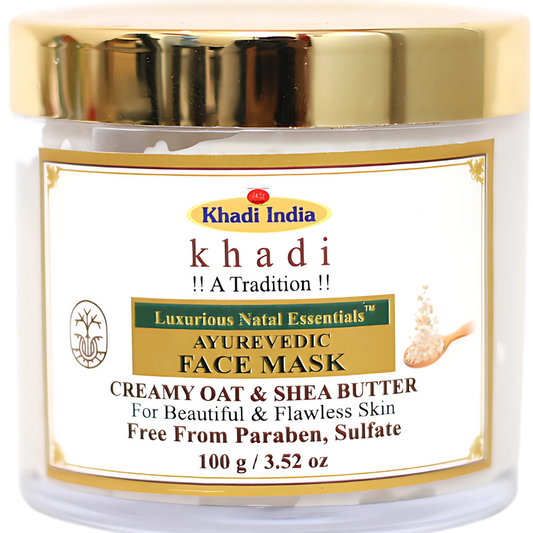 Ayurvedic Face Mask Creamy Oat & Shea Butter