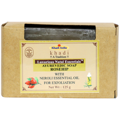 Ayurvedic Soap Rosehip with Neroli Essential Oil