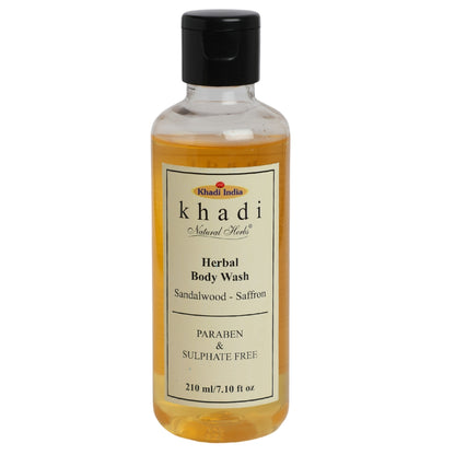 Herbal Body Wash Sandalwood - Saffron