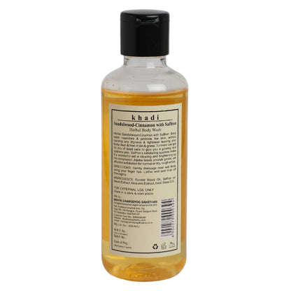 Herbal Body Wash Sandalwood - Saffron