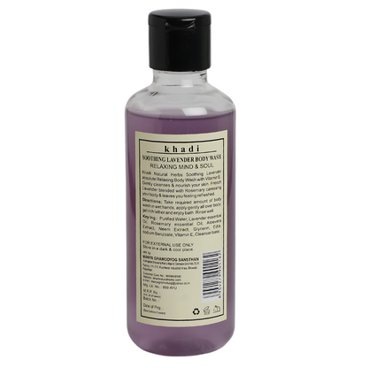Herbal Body Wash Soothing Lavender