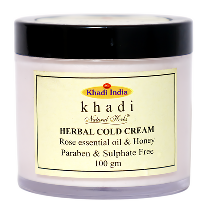 Herbal Cold Cream with Rose essential oil & Honey