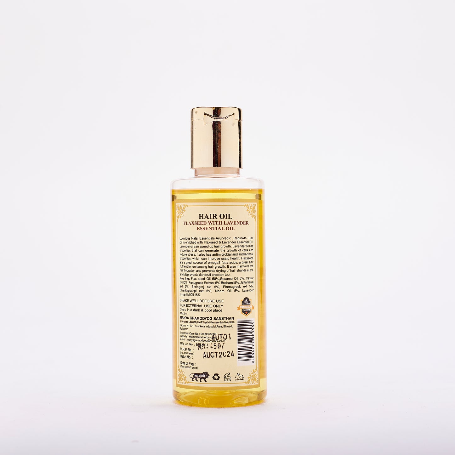 Ayurvedic Regrowth Hair Oil