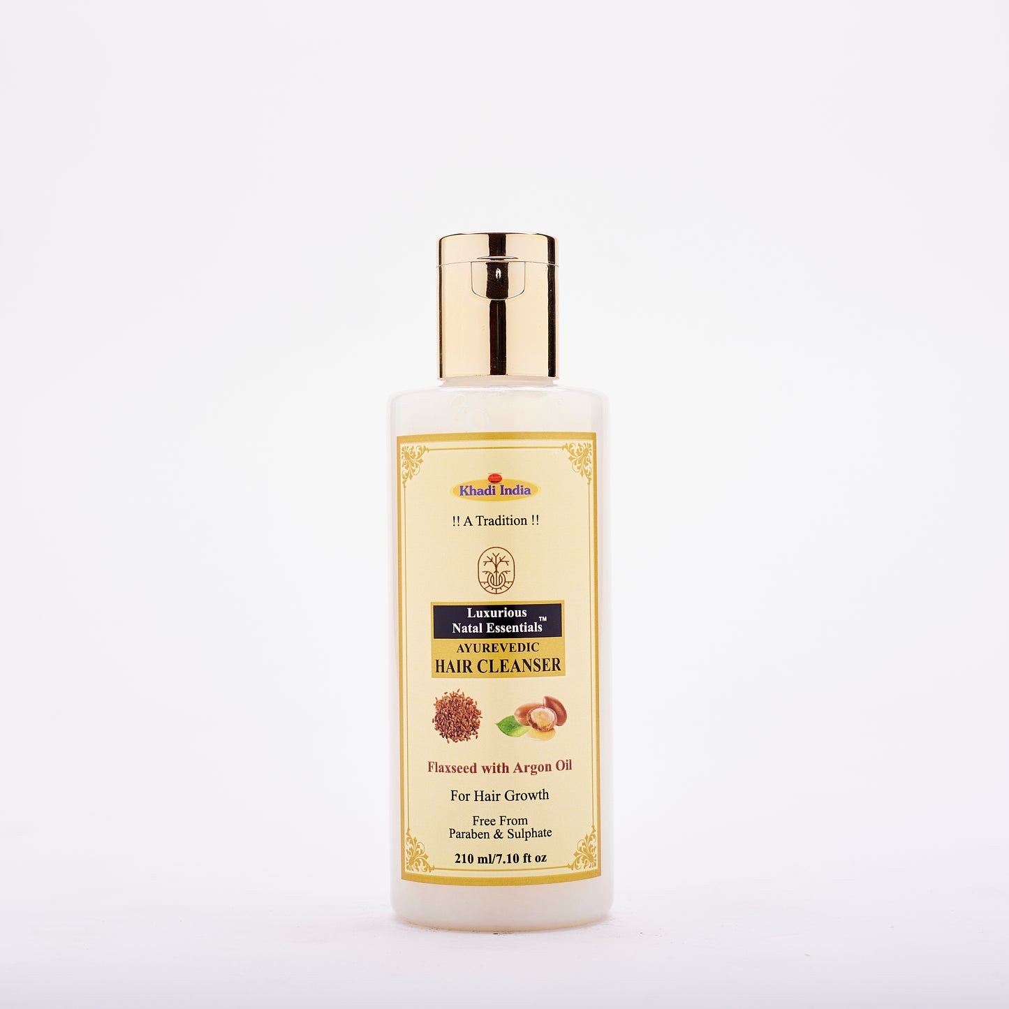 Ayurvedic Hair Cleanser Flaxseed with Argon Oil