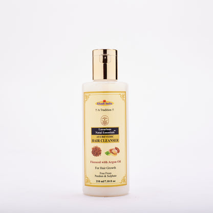 Ayurvedic Hair Cleanser Flaxseed with Argon Oil
