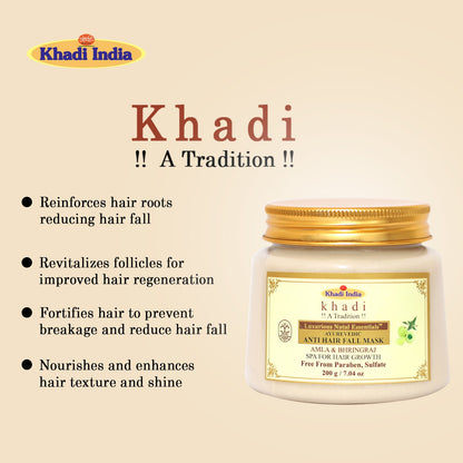 Ayurvedic Anti Hair Fall Mask Amla & Bhringraj