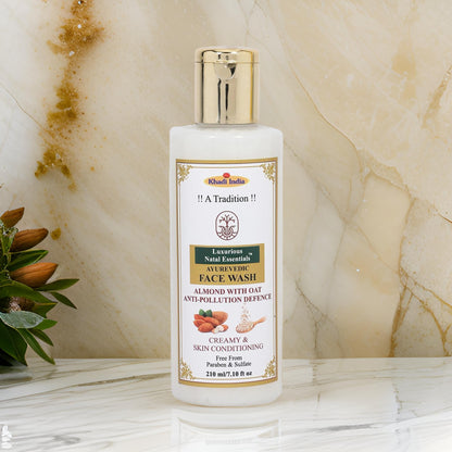 Ayurvedic Face Wash Almond with Oat