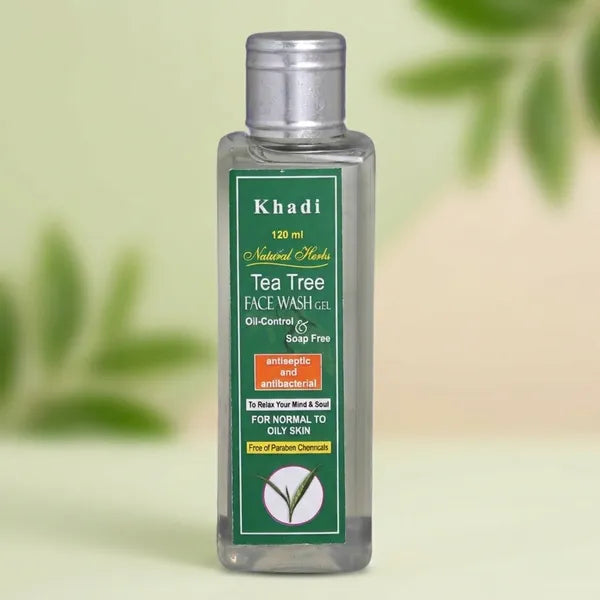 Herbal Tea Tree Face Wash (Round Bottle)