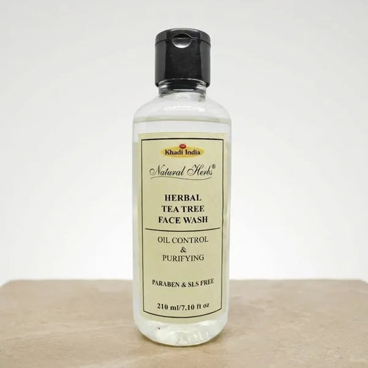 Herbal Tea Tree Face Wash (Round Bottle)