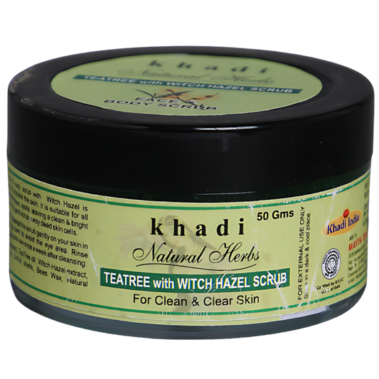 TeaTree with Witch Hazel Scrub