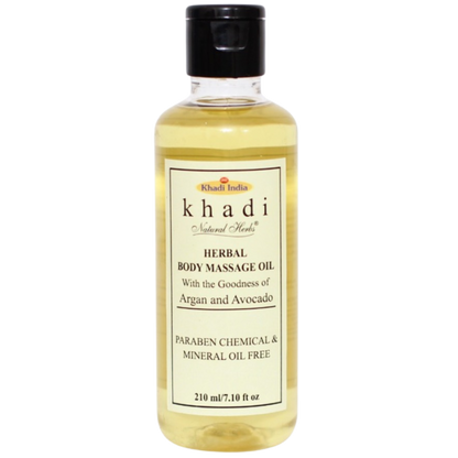 Herbal Body Massage Oil Argan with Avocado