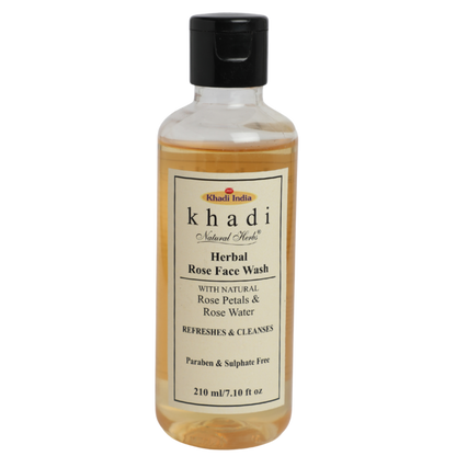 Herbal Rose Face Wash with Rose Petal
